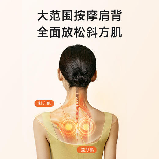 SKG按摩披肩H1系列1代时尚款-香槟金【分仓直发，72小时发货，周末节假日不发货】 商品图4