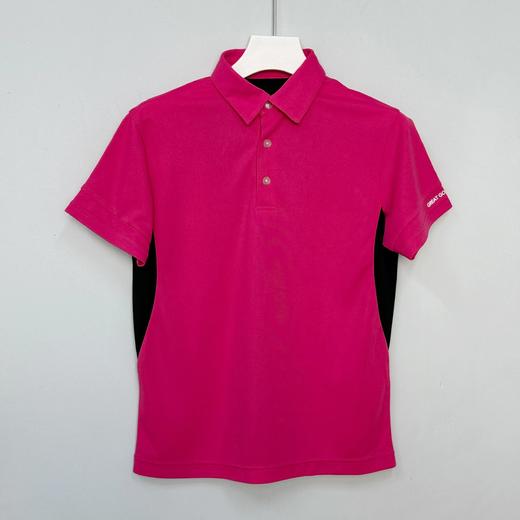 GGG 女士高尔夫 多色拼接网眼翻领短袖POLO衫 轻薄透气 商品图9