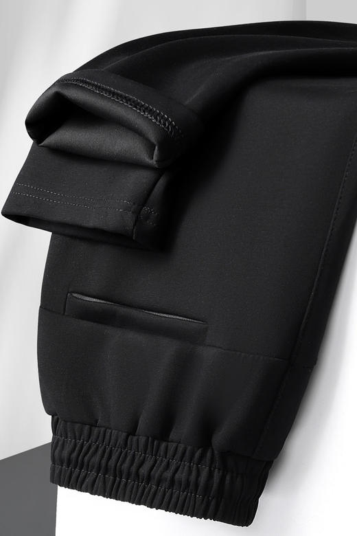 【DSF】大依优型大码男装春秋直筒休闲商务长裤百搭松紧腰弹力棉质长裤 商品图5