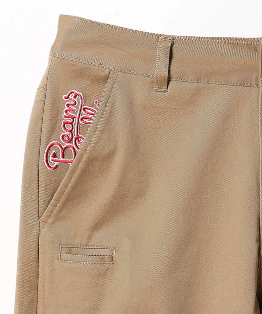 日本BEAMS 高尔夫女士 ORANGE LABEL星旗刺绣logo 女士休闲裤长裤 商品图7