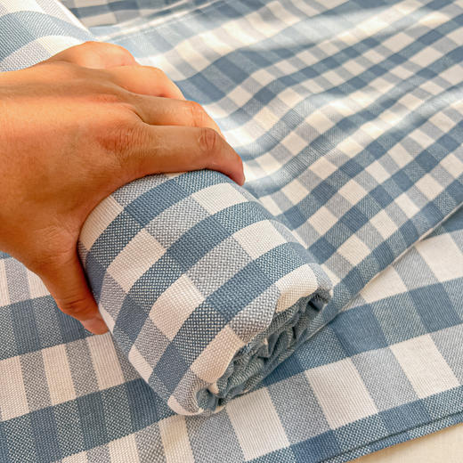 【品牌直发】加倍生活 全新升级原棉老粗布床单凉席三件套-12色可选yc0318018 商品图2