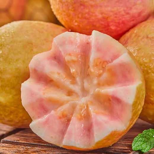 红心芭乐  高纤好果  硬吃脆甜  软吃软糯香甜   果肉绵密   包邮发出 商品图5