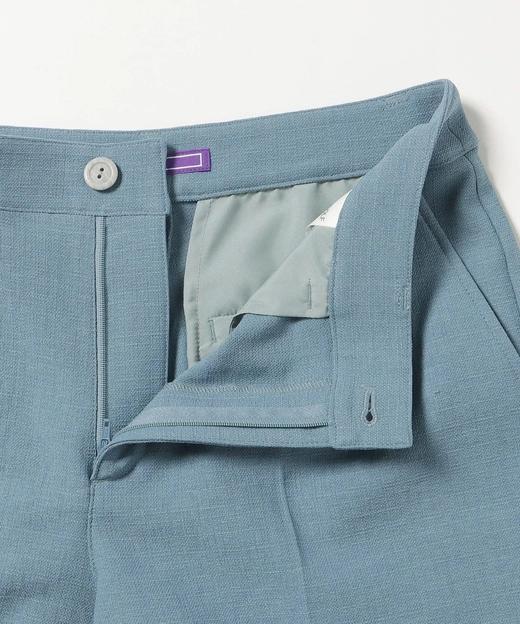 BEAMS 高尔夫紫标 女士经典款短裤 翻边裤脚纯色百搭 商品图14