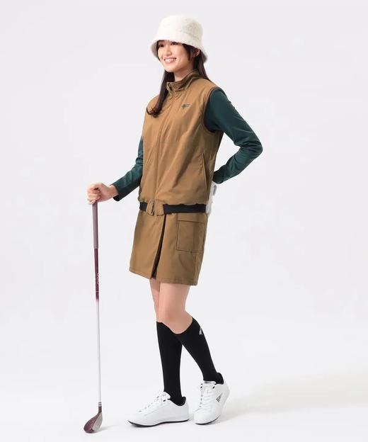 BEAMS 女士高尔夫 弹力网眼衬里口袋短裙 光泽顺滑 休闲百搭 商品图9