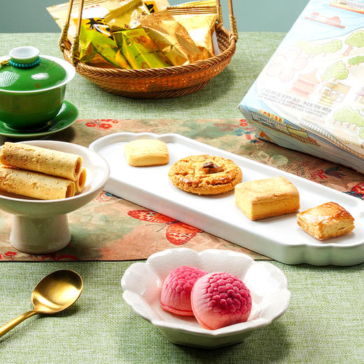 广州酒家 广州礼物礼盒饼干糕点点心下午茶零食广东特产年货伴手礼 商品图4