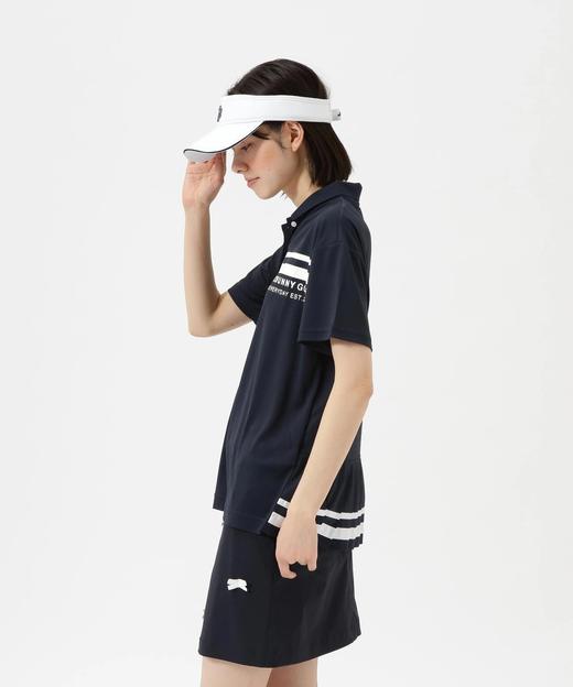 Jack Bunny 高尔夫女士 背面百褶设计速干透气polo领短袖衬衫 商品图12