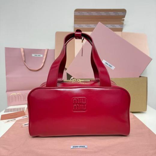 缪缪 Arcadie 系列牛皮手提包 4色（LZ） 商品图4