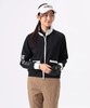 BEAMS GOLF 女款 斜纹黑白配色立领外套+抽绳短裙套装 弹力舒适防紫外线 商品缩略图7