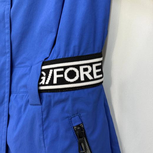 G/FORE 高尔夫女款 春夏款 弹力修身翻领拉链工装短袖连体裤 运动休闲 商品图7