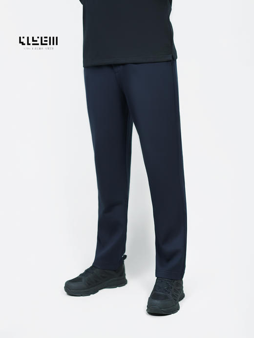 4158m 政企精英 专属定制 清行max绵羊毛轻柔休闲裤 秋冬保暖松紧长裤 商品图4