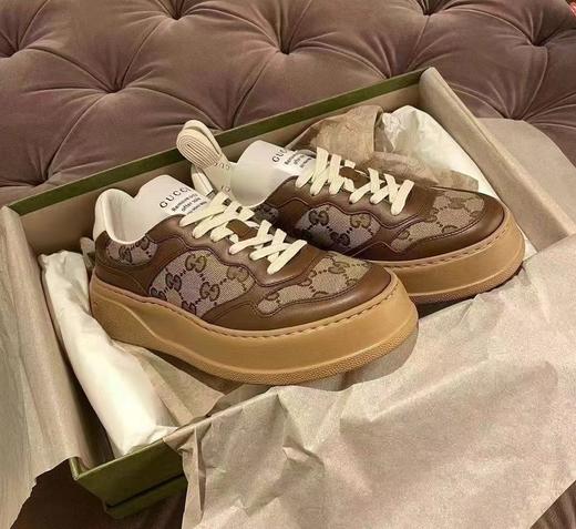 男女同款GU老花饼干鞋全皮 商品图1