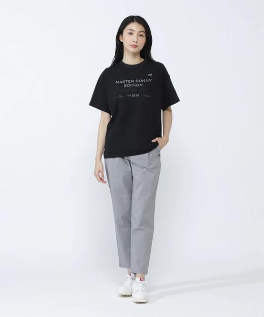 Master Bunny 女士高尔夫 竖条纹修身松紧运动长裤 透气舒适 商品图10