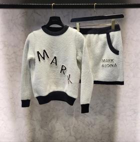 仿貂毛材质厚款防风针织短裙！W822447-57