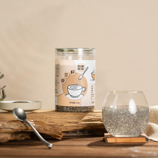 奇亚籽丨原产地：墨西哥，增加饱腹感，颗粒饱满，送搅拌勺。420g/罐⭐️顺丰快递 商品图6