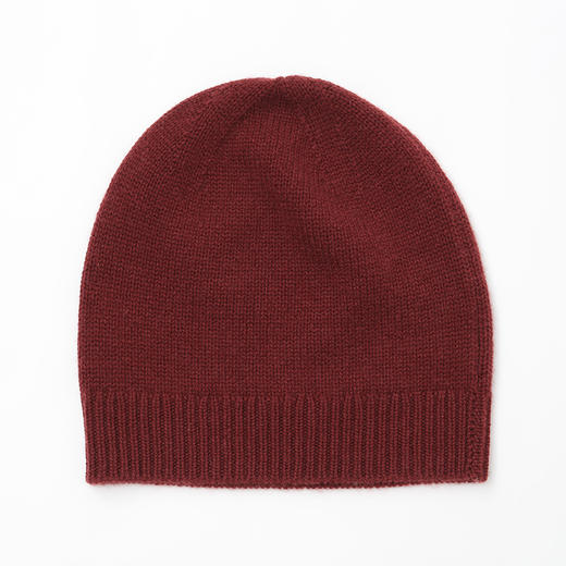 羊绒素色帽子 SJF93P207A 商品图0