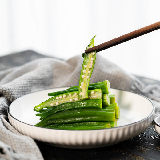 鲜冻秋葵（熟制品）| 新鲜秋葵制作，精选6-9厘米优质秋葵，出口184项农残零检出，新鲜熟冻，免洗直接烹饪，⭐️顺丰快递 商品图6