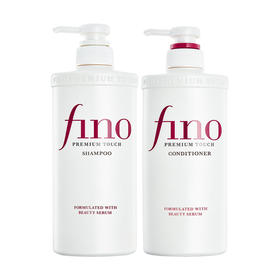 【保税】资生堂（SHISEIDO）芬浓fino洗发护发组合 洗发水/护发素550ml