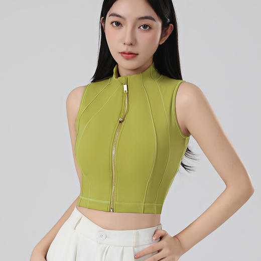 【BZYT】秋季瑜伽运动背心防震内衣女跑步外穿美背健身服888 商品图0