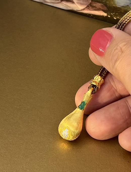 多喜乐 多福禄 葫芦在手  福禄我有 银镀金首饰 金玉满堂 福禄宝瓶  福禄花丝  （非质量问题 不退不换） 商品图7