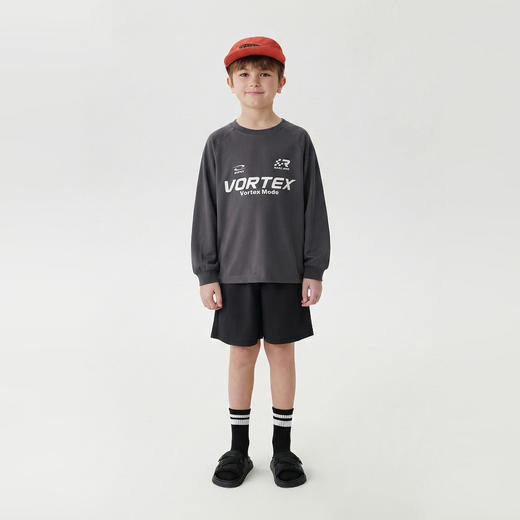 马克珍妮潮酷赛车男童网眼速干T恤2026年春装新款560056 商品图1