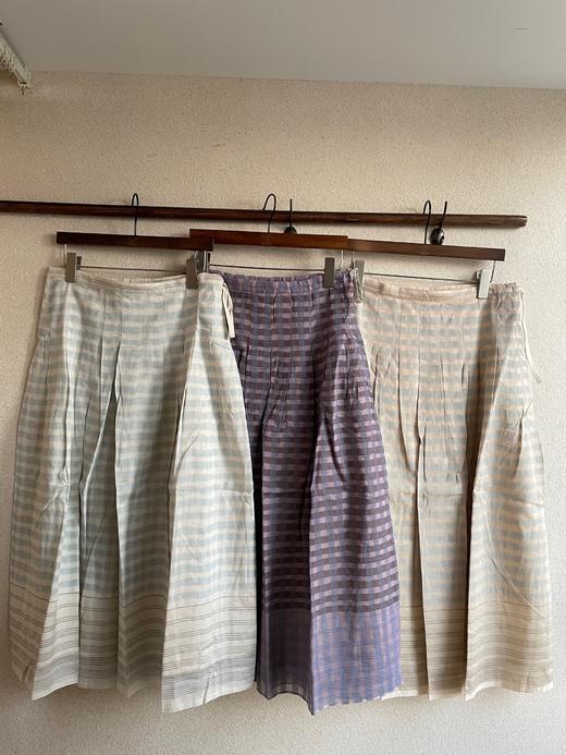 Khadi and Co丝棉格纹半裙 商品图12