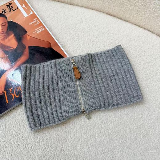 100%Baby小山羊绒~百搭立领拉链假领子护颈脖套女BABY260552 商品图4