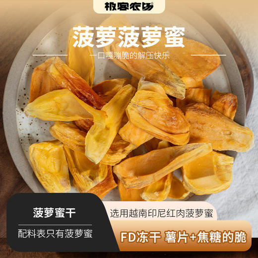 【排单发货】菠萝蜜果干丨越南/印尼红肉菠萝蜜，FD冻干工艺，非油炸，甜蜜香脆，70g/罐，⭐️中通 商品图0