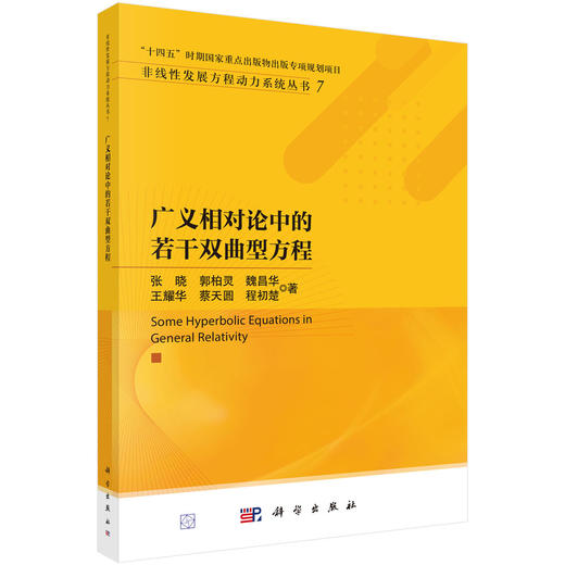 广义相对论中的若干双曲型方程 商品图0