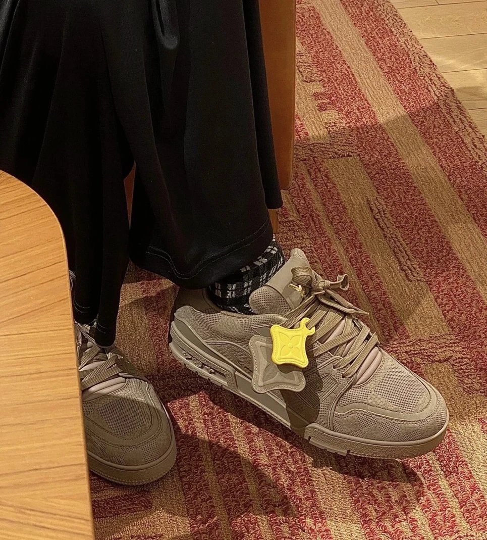 买手店渠道  TRAINER大象灰  情侣款运动鞋  重磅小胖丁 鞋王！天花板系列！