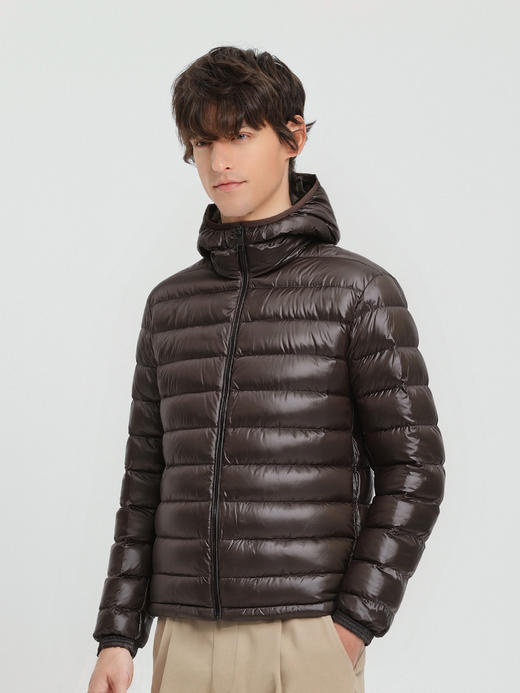 callisto咖色白鹅绒羽绒服 商品图3