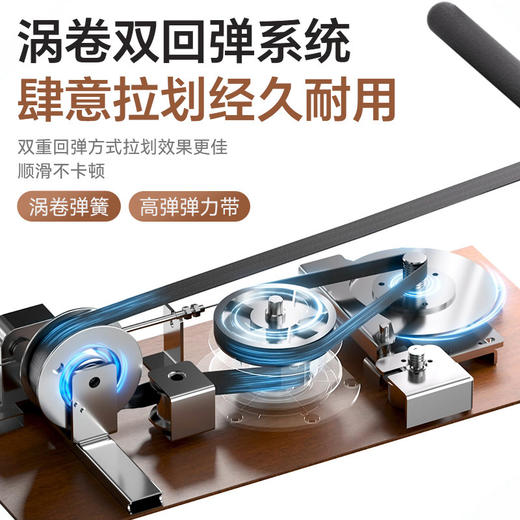 舒华划船机家用水磁双阻可折叠智能调阻健身器材有氧划船机R920 商品图2