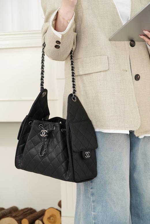 香奈儿 26c新款 25bag 黑色古银鱼子酱 小号（LZ） 商品图1