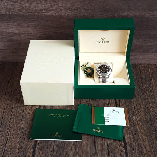 【99新（未使用品，有原厂膜有二维码）】ROLEX 劳力士126300-0011天文台认证自动机械机芯 日期显示 41MM（男款）日志型系列 蚝式钢300126NJS26 商品图1