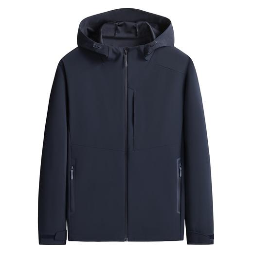 【DSF】大依优型大码男装春秋休闲连帽夹克商务百搭户外长袖外套 商品图2