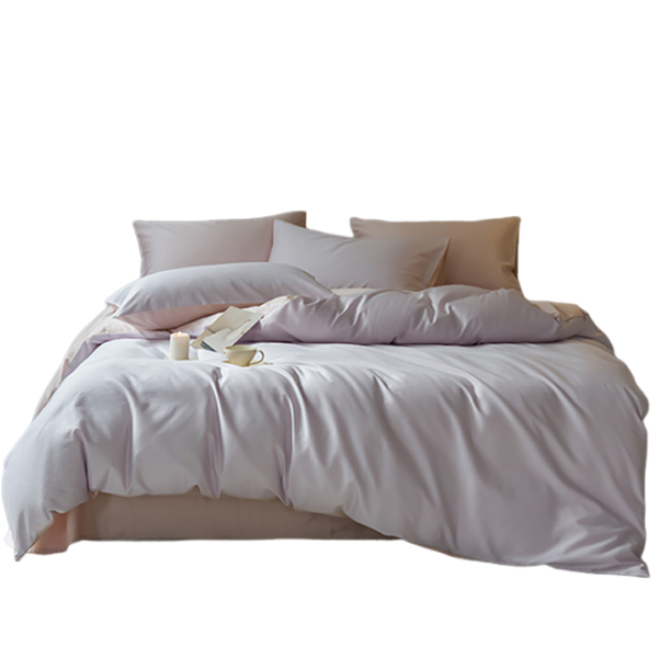 VP924010882136 博洋家纺 60支长绒棉被套全棉简约轻奢被套床上用品纯棉被套被罩【220*240cm】