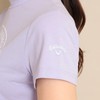 Callaway卡拉威高尔夫女装夏季 徽章印花半高领T恤短袖  时尚运动 商品缩略图2