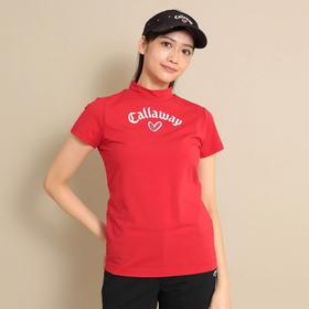 Callaway爱心系列高尔夫女士小高领运动T恤