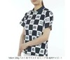 Jack Bunny 女款 高尔夫 双色格子logo印花透气速干polo领短袖T恤 商品缩略图5