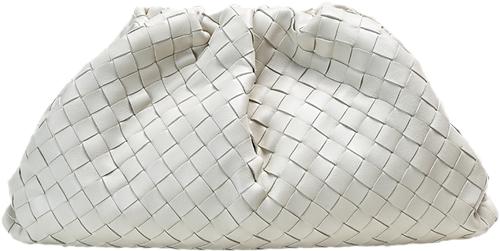 8091311195 BOTTEGA VENETA BV葆蝶家 POUCH女士编织云朵包手拿包【18X40X18CM】 商品图0