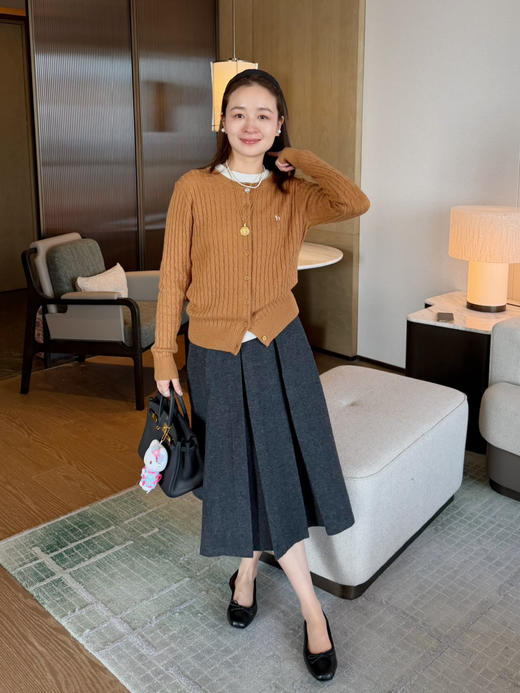 2602103     厚羊毛 百褶裙 A子版型 遮肉百搭 商品图6