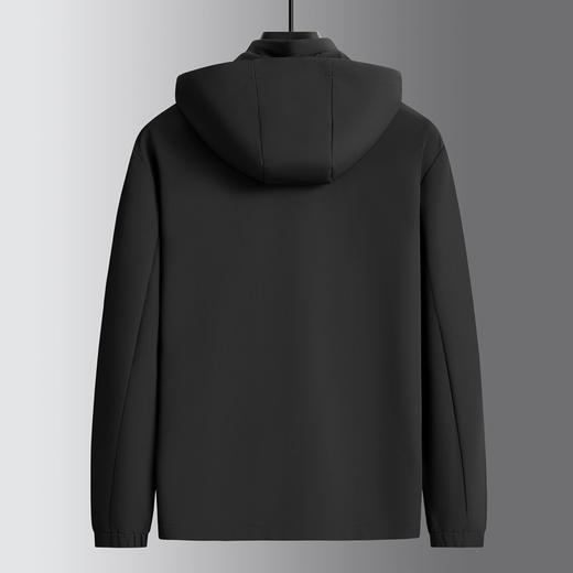 【DSF】大依优型大码男装春秋休闲夹克外百搭商务可拆卸连帽长袖外套 商品图1