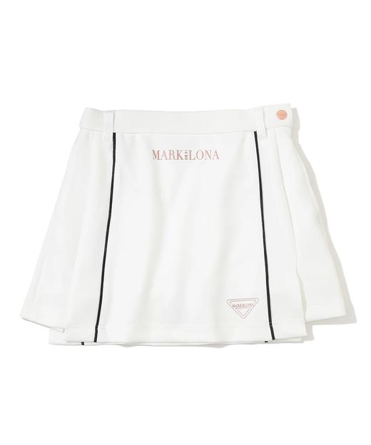 MARK & LONA 高尔夫女士新款 双色闪光滚边绳设计拉链夹克外套 带内衬短裙 运动套装 商品图13