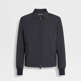 ZEGNA 杰尼亚 男士 Trofeo™ Elements 羊毛填充拉链棉服 深蓝色 E7T20 7140K 531