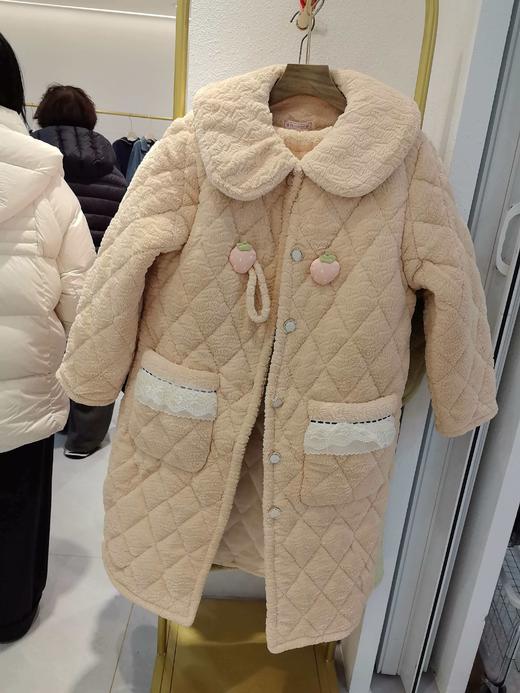 【YW】无忧购年前可发货超厚实可爱长款三层夹棉家居服睡衣套装（截单后3-5天发货) 商品图1