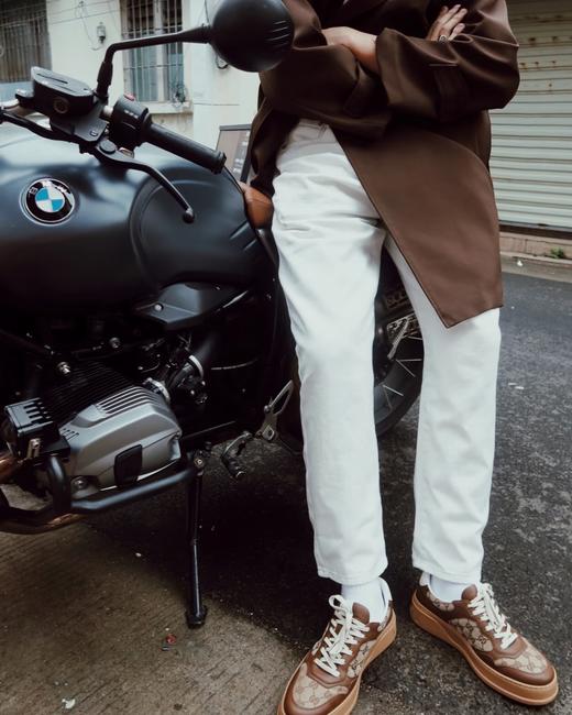 男女同款GU老花饼干鞋全皮 商品图4