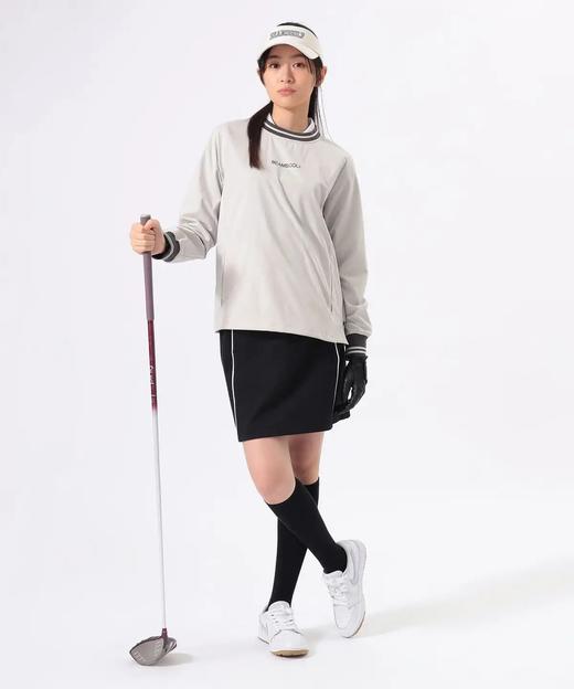Beams GOLF 女款 弹力撞色罗纹圆领套头衫长袖 防水/防紫外线 商品图6