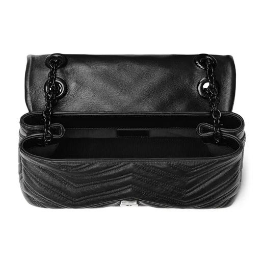 GUCCI 古驰 女士GG Marmont系列小号单肩背包 黑色 855371 AAFS1 1000 商品图3