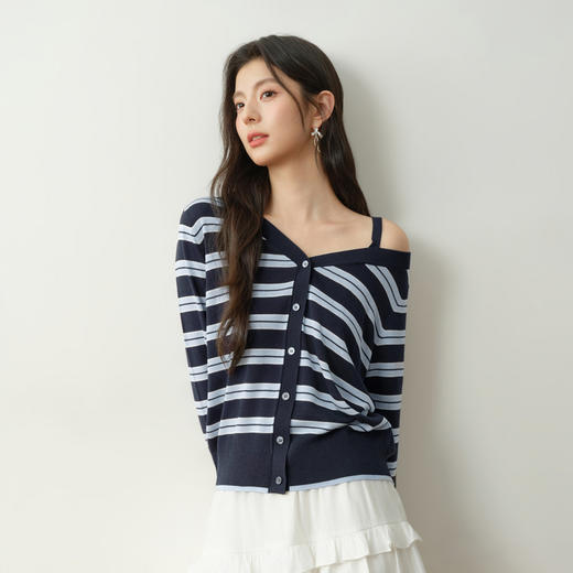 【严选】诗凡黎春秋毛衫开衫7H3130661 商品图3