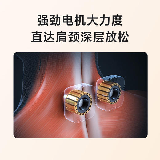 SKG按摩披肩H1系列1代时尚款-香槟金【分仓直发，72小时发货，周末节假日不发货】 商品图3