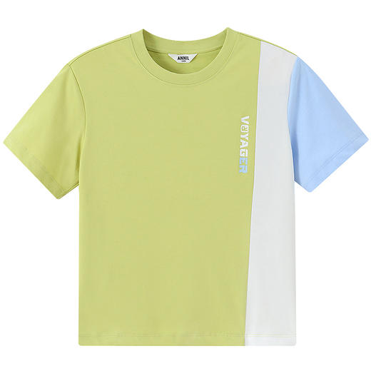 男童圆领短袖针织衫夏季新款安奈儿童装EB621596 商品图5